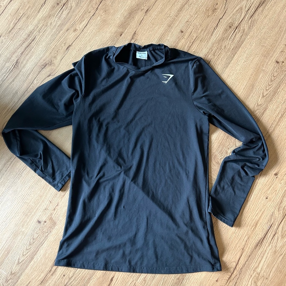 Gymshark Black Long Sleeve Men's Tee
